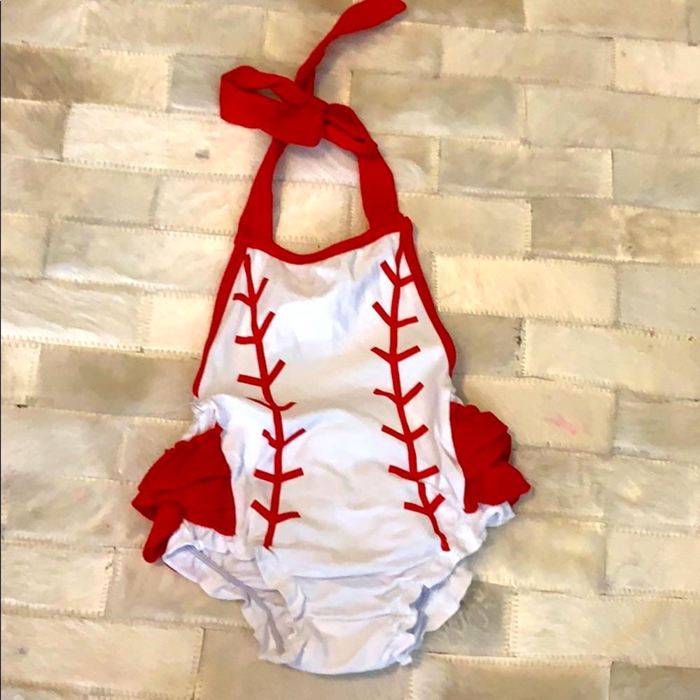 Baseball romper!